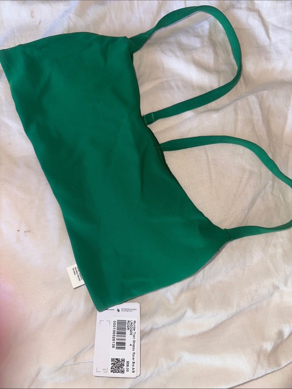NWT Wunder Train Racer Bra - Picture 2 of 6